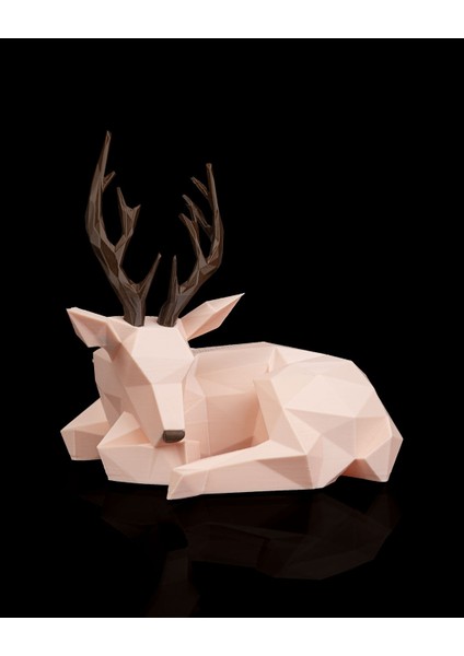 Ren Geyiği Figürlü Masa Lambası modelleri
