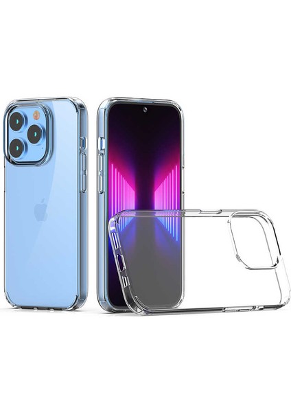 iPhone 14 Pro Uyumlu Vlmt Coss Kapak-Renksiz