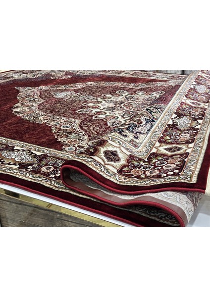 Etnik Desen Halı Bordo Renk Halı Halı Argın Halı indirimleri