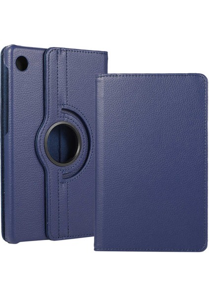 Lenovo Tab M10 TB-328F 3. Jenerasyon Uyumlu Vlmt Dönebilen Standlı Kılıf-Lacivert