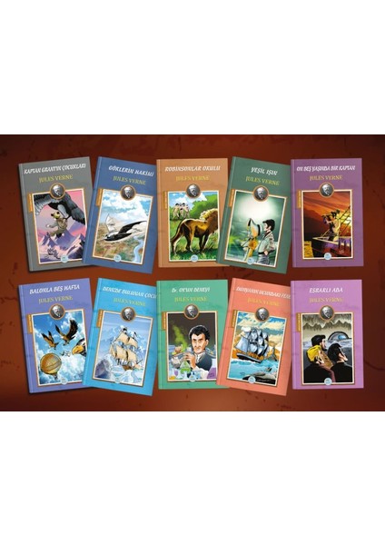 Jules Verne Serisi 10 Kitap Set