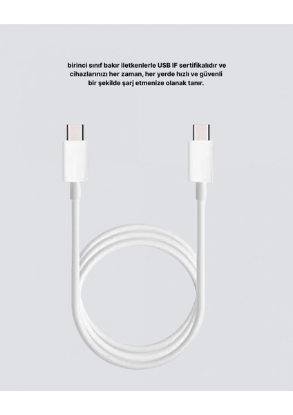 Yüksek Hızlı 30W 5.0A Type-C Kablo Şarj modelleri