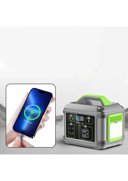 CPT83 CN05 Powerbank 600W 128.000 Mah Kamp Şarj 60W Pd - Siyah fırsatları