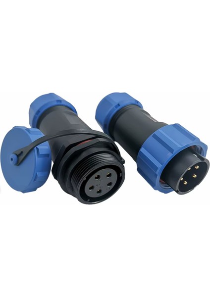 SD16 Konnektör - Erkek/dişi Takım (5 Pin)