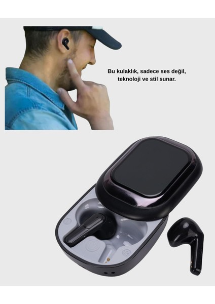 Akıllı Ekranlı Kablosuz Kulaklık – Gürültü Engelleme ve Hd Ses Deneyimi fiyatları