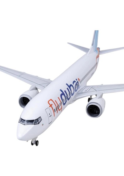 1/85 Ölçekli Boeing 737 Max “fly Dubai” 47 cm Model Uçak Maketi fiyatları