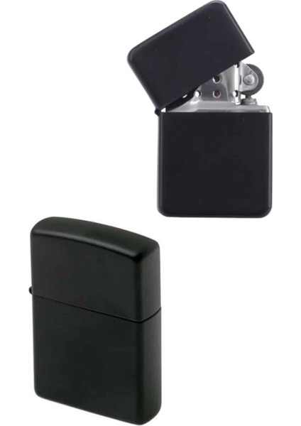 Doldurulabilir Siyah Benzinli Çakmak Metalik indirimleri