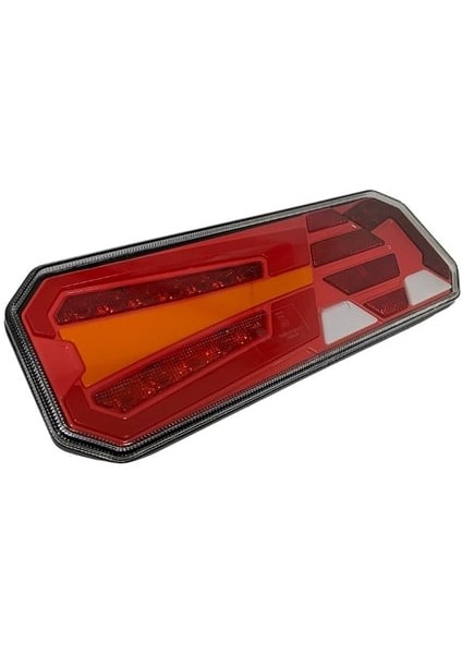 12V-24V Stop Lambası Ledli (5 Fonksiyonlu) (350*130 Mm) Sol - Demmon DM-800181