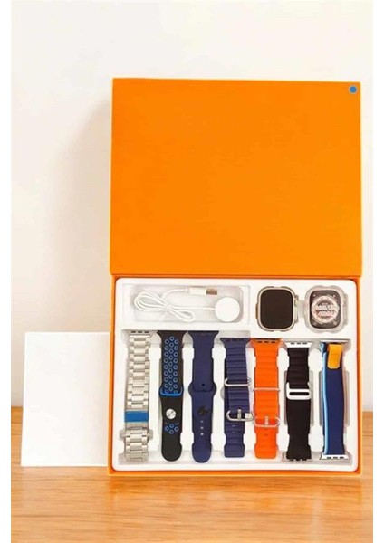 Akıllı Saat 7 Farklı Kordonlu Arama Cevaplayan Bildirim Gps Özelliği modelleri