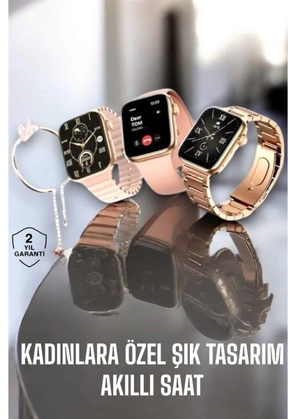 Akıllı Saat Kadınlara Uyku ve Sağlık Takibi Yapabilen Bileklik Hediyeli fiyatları
