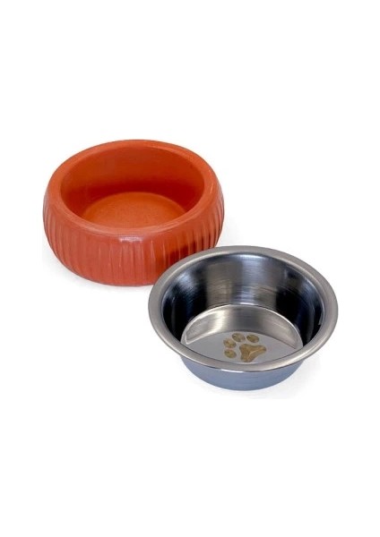 Buğz Mikopet Organik Seramik Mama Kabı Kiremit fiyatları