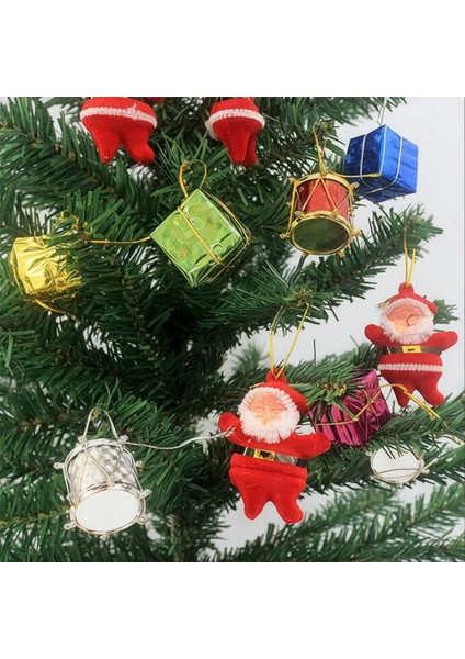 6'lı Rengarenk Hediye Paketi Yılbaşı Süsü fiyatları