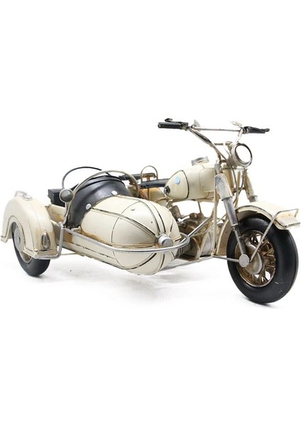 Dekoratif Metal Sepetli Motor