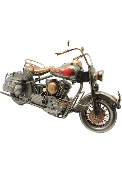 Dekoratif Metal Motosiklet – Alev Detaylı fırsatları