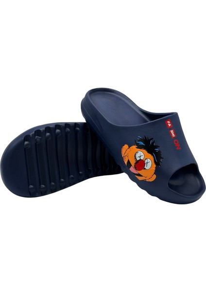 Kadın Erkek Günlük Sahil Terlik Lacivert