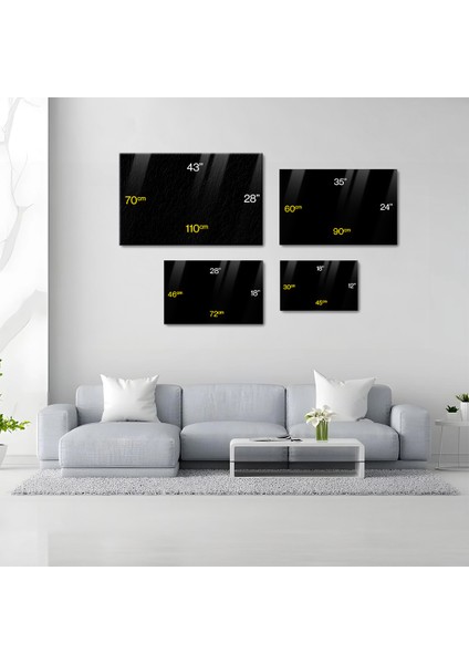 Kişiye Özel Cam Tablo Baskı Yatay fiyatları