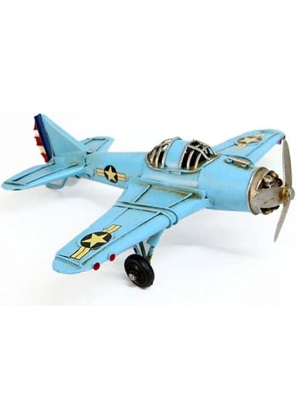 Dekoratif Metal Uçak