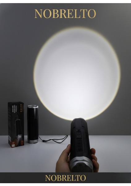 Nobrelto SY-322 Taşınabilir Bluetooth Hoparlör - Fm Radyolu, USB ve Kart Girişli 5W Güçlü Ses Bombası (Bluetooth 5.3)