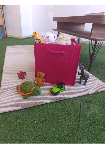 3mm Kalın Keçe Dolap Içi Düzenleyici Çocuk Oyuncak Kutusu Organizer fırsatları