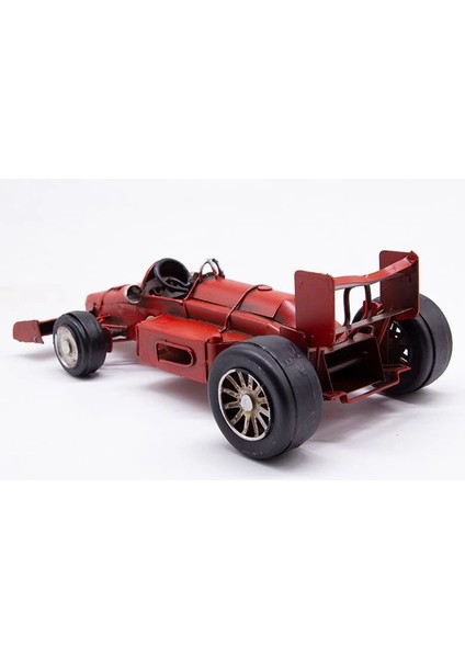 8 Numara Dekoratif Metal Yarış Arabası Kırmızı fırsatları
