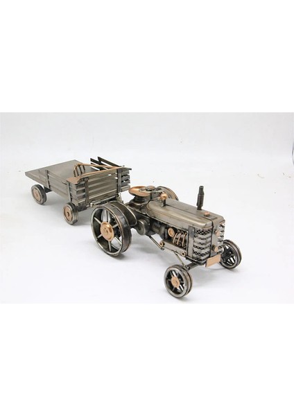 Dekoratif Metal Traktör Römork modelleri