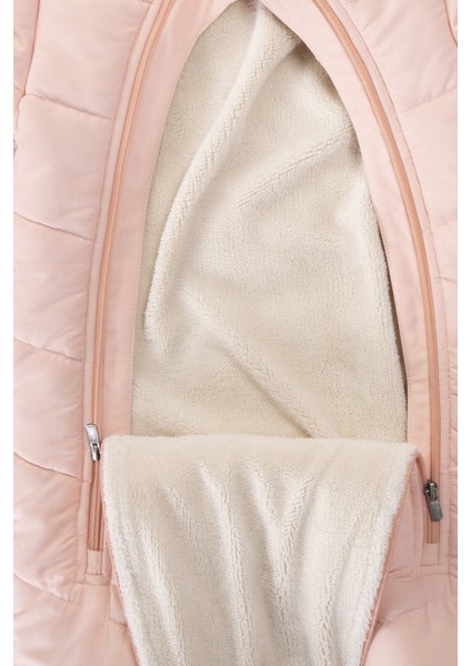 Panda Içi Peluş Patikli Kar Kapüşonlu Kışlık Kız Erkek Bebek Astronot Tulum Kozmonot Mont Çocuk fırsatları