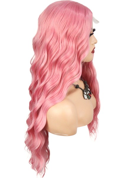 Pembe Dalgalı Tül Peruk indirimleri