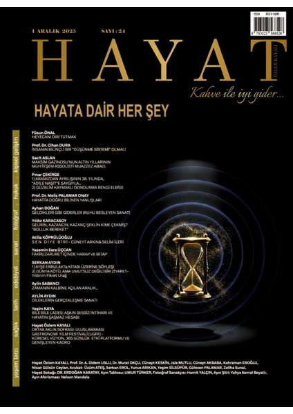Hayat Dergisi- Aralık 2025, Sayı:24