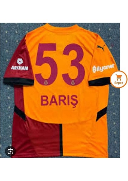 Gâlâtâsârây-Barış Alper 5 Yıldız New Sezon Futbol Forması Parcalı