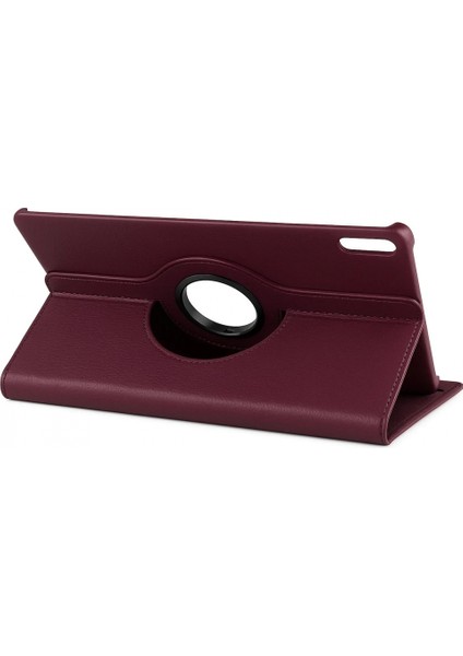 Huawei Matepad 11 10.9 360 Tablet Deri Kılıf - Mürdüm fiyatları