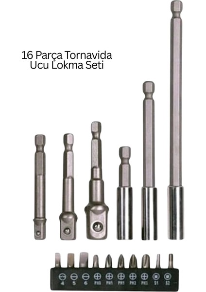 16LI Matkap Ucu Seti