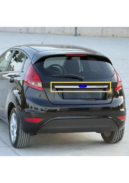Ford Fiesta Bagaj Çıtası Krom Nikelaj (2008-2017) için Özel Ürün (Tek Parça Paslanmaz Çelik) fiyatları