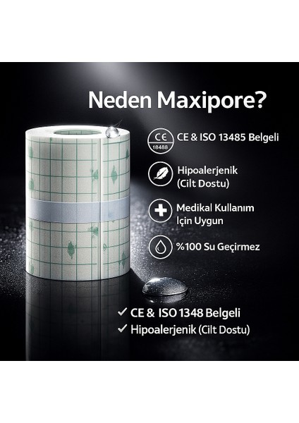 Pu-Roll Şeffaf Su Geçirmez Yara Örtüsü Rulo Pansuman Bandı fiyatları