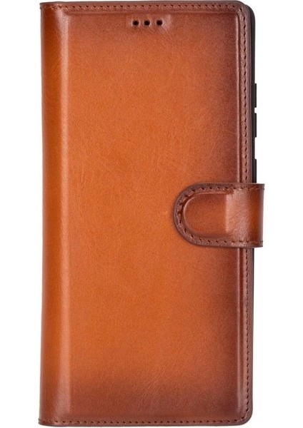 Buğz Samsung Galaxy S25 Ultra Uyumlu, Hakiki Deri, El Yapımı, Cüzdanlı Kılıf, Gölgeli Taba fırsatları