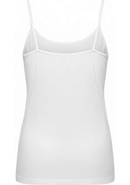 Kadın Pamuklu İp Askılı Ribanalı Atlet 6'lı Paket modelleri