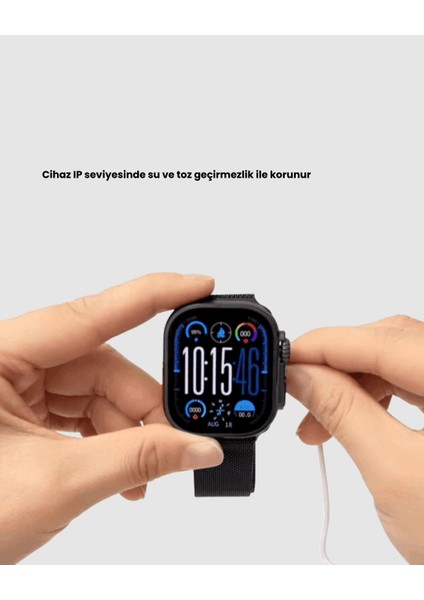 Amoled Akıllı Saat 49MM Bluetooth Arama Spor ve Sağlık fırsatları