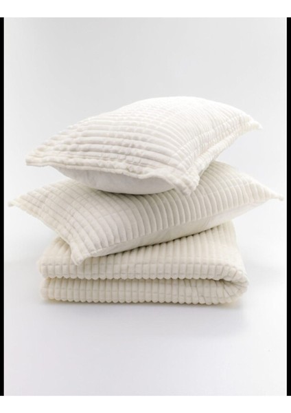 Battal Boy Battaniye Kalın Battaniye Modern Line-Merinos 220X240 2 Yastık Kılıflı fiyatları