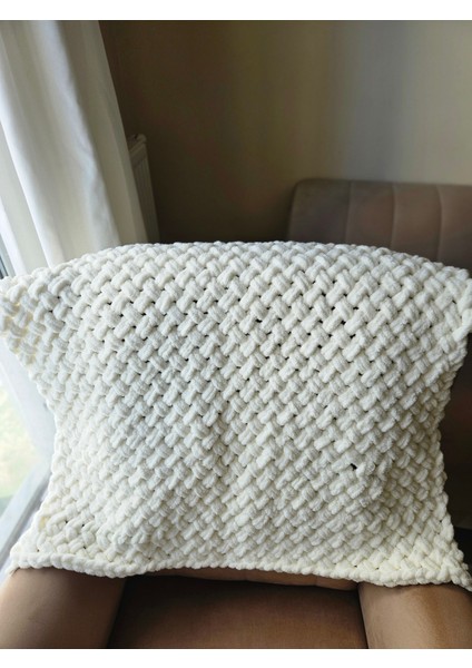 Puffy El Örgüsü Bebek Battaniyesi Ekru 95 cm x 80 cm fiyatları