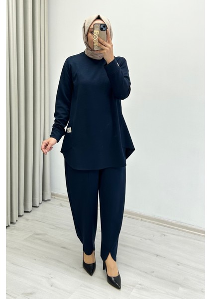 Tripen Yumuşacık Mevsimlik Kumaş Yırtmaç Detaylı Tesettür Kadın Ikili Takım fiyatları