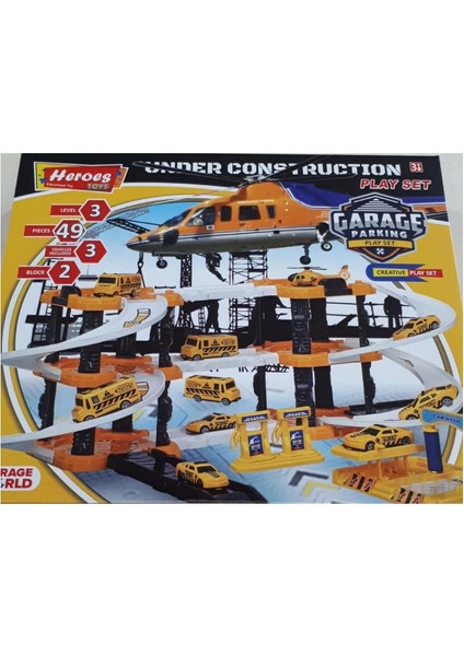 Hereos Toys Üç Katlı Çift Blok Inşaat ERN-2029