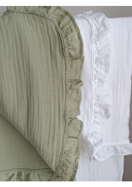 Çift Kat Dikilmiş Ekstra Kalın Müslin Bebek Battaniyesi fırsatları