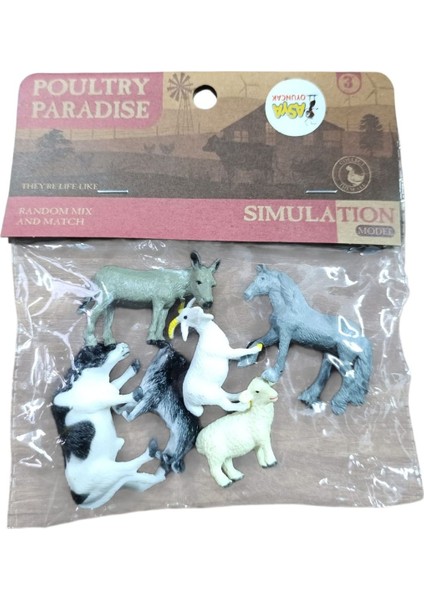 Sımulatıon Model Pvc Hayvan Seti 0120-24