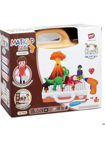 3D Matkap Seti Sök Tak Dinozorlar URT014-004 fiyatları