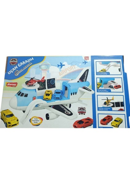 Heroes Toys Uçak Garaj Seti ERN-2012
