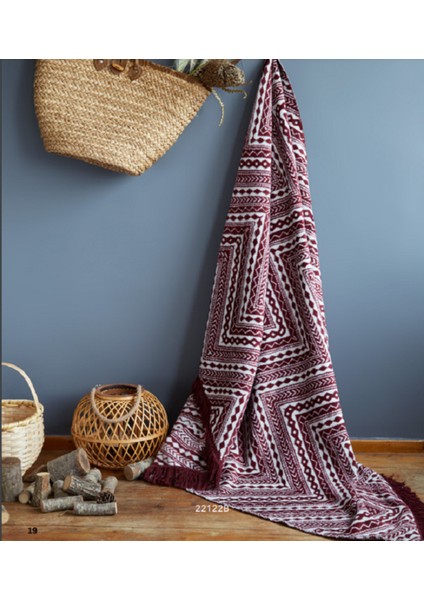 Sesli Home Lüks Peluş Battaniye 14190R Battal Boy 200X230 - Kalın Isıtan Battaniye