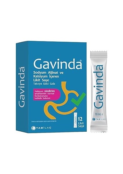 Tab Ilaç Gavinda 12 Likit Saşe