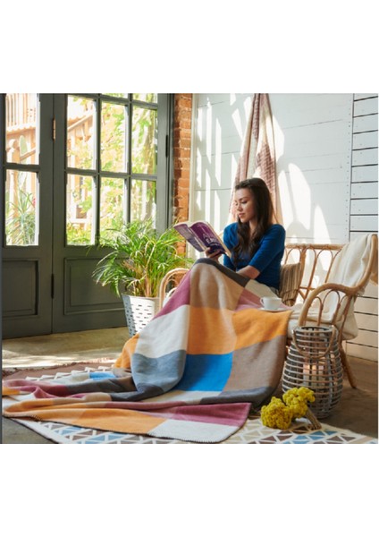 Lüks Peluş Battaniye 22130A Tek Kişilik 160X220 - Kalın Isıtan Battaniye