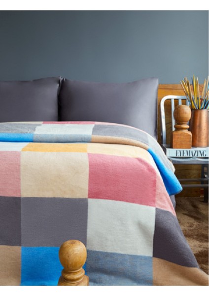 Lüks Peluş Battaniye 22130A Tek Kişilik 160X220 - Kalın Isıtan Battaniye fiyatları