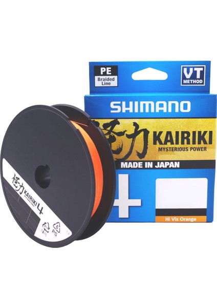 Kairiki 4 Hi-Vis Orange 300M Örgü Misina