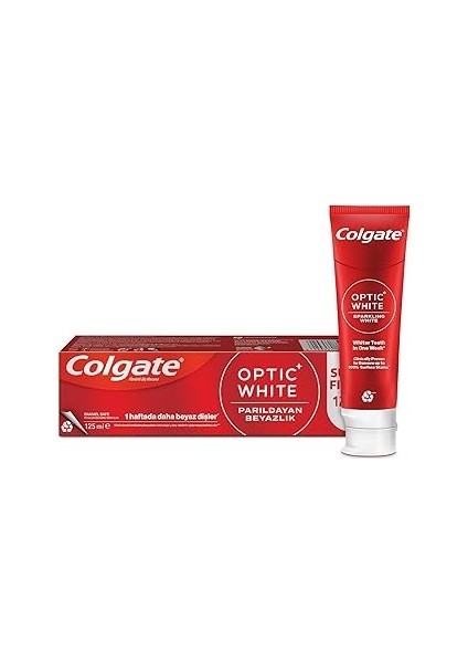 Optic White Parıldayan Beyazlık Diş Macunu 125 ml